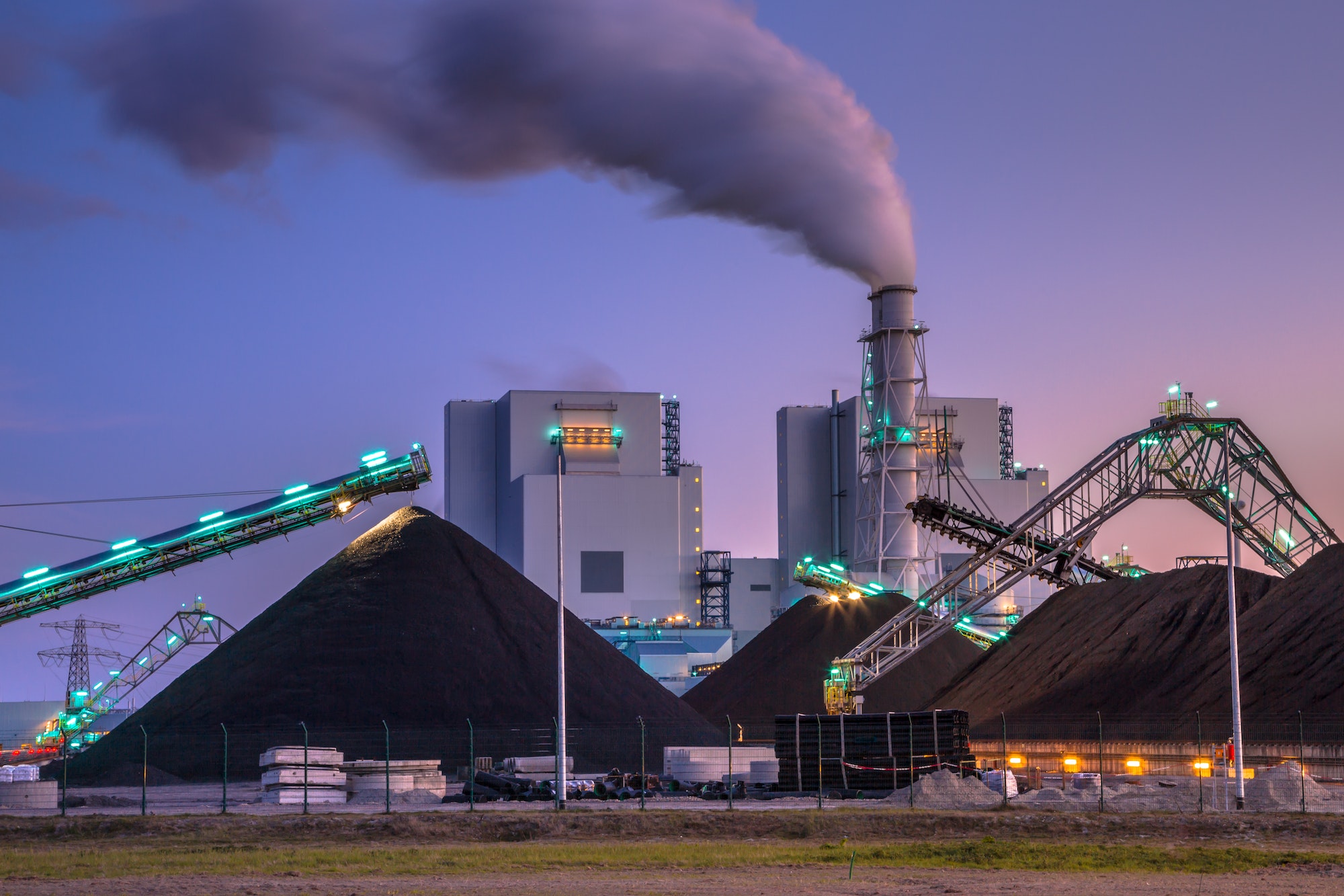 Coal powered plant in Eemshaven